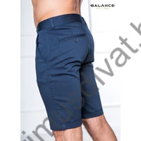 Balance svédzsebes sötétkék rugalmas vászon Wern sort, rövidnadrág