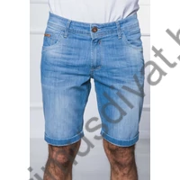 Balance világos koptatású rugalmas Peroni farmer rövidnadrág, bermuda