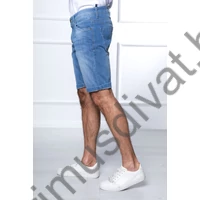 Balance világos koptatású rugalmas Peroni farmer rövidnadrág, bermuda