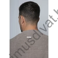 Balance vastag, puha pamut anyagú bomber fazonú bézs színű, cipzáras, zsebes Selbomb kardigán