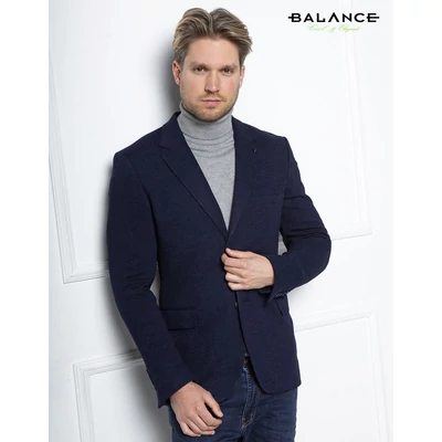 Blnc2458bl-1_Balance-extra-rugalmas-szovott-pamut-anyagu-strukturalt-feluletu-sotetkek-szinu-karcsusitott-woller-zako