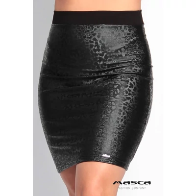Masca Fashion nyomott mintás, szuper kényelmes rugalmas miniszoknya, gumis derékrésszel, könnyen kezelhető anyagból Masca Fashion nyomott mintás, szuper kényelmes rugalmas miniszoknya, gumis derékrésszel, könnyen kezelhető anyagból